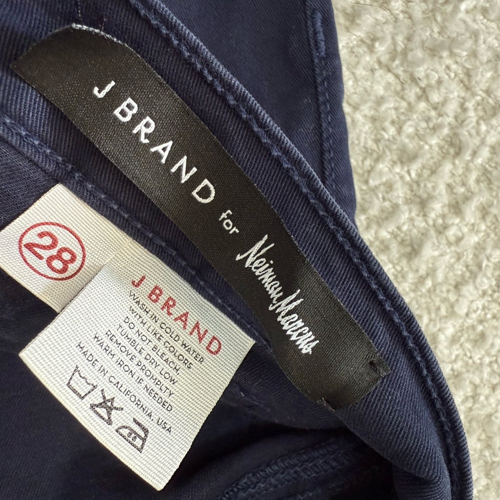 J Brand NEIMAN MARCUS EXCLUSIVE Dark Blue Jeans